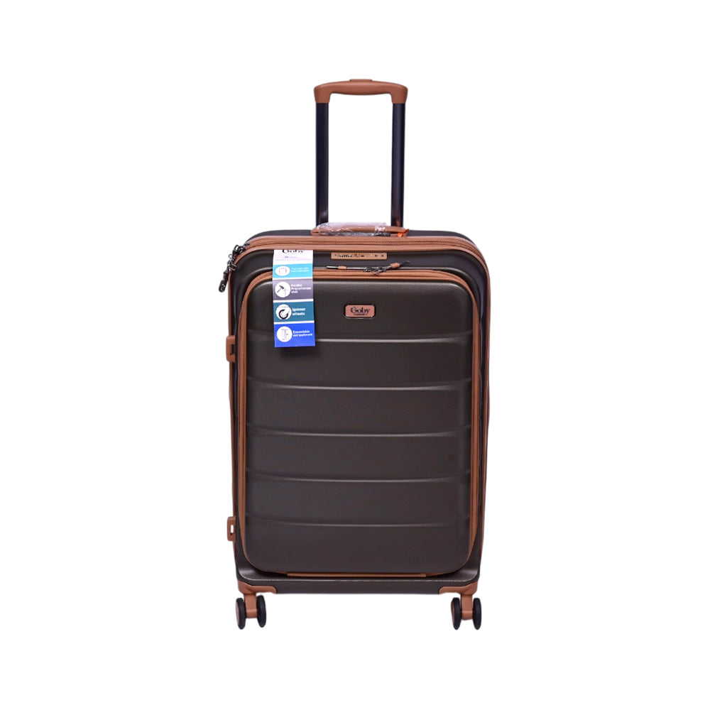 GOBY TROLLEY CASE MARS COFFEE 24INCH