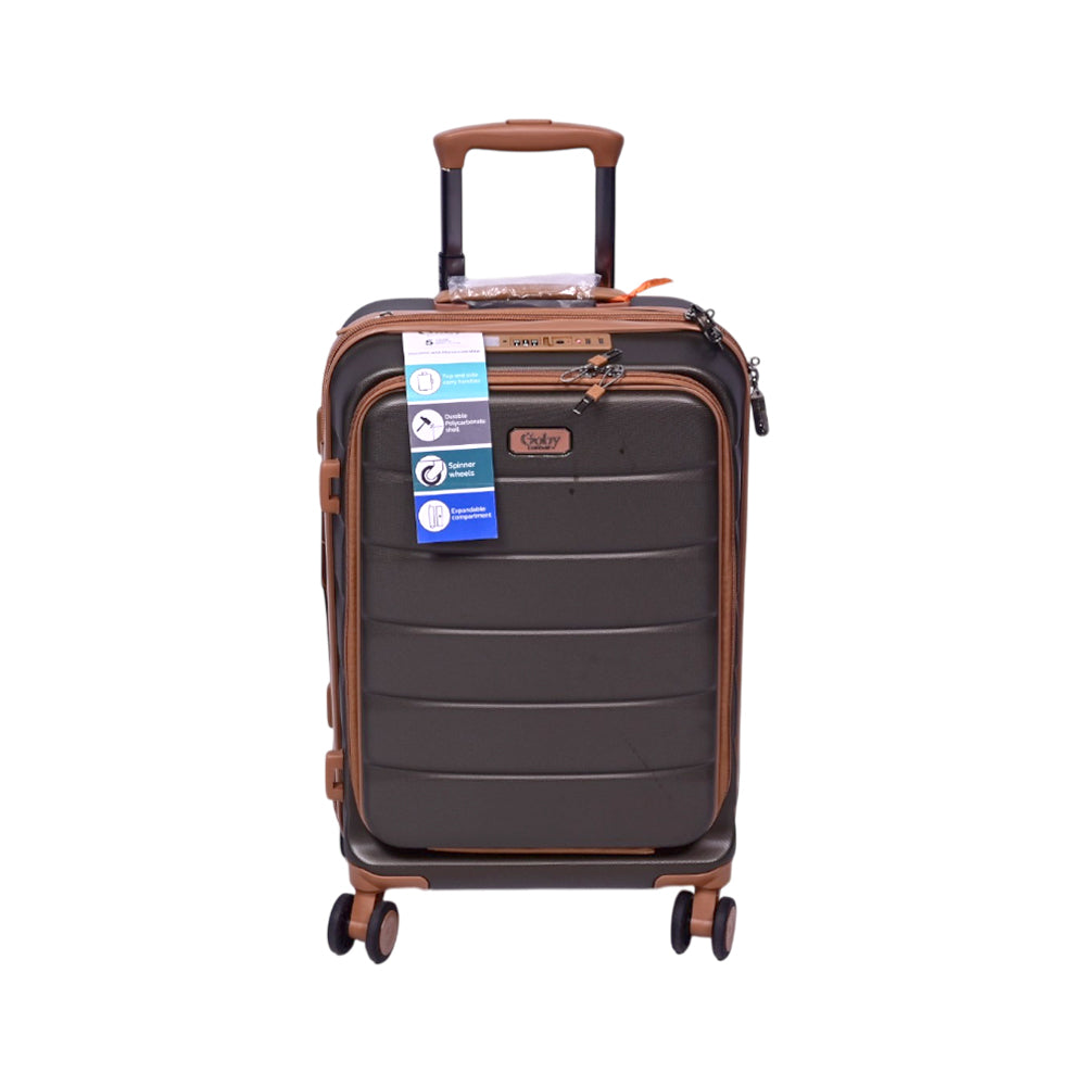 GOBY TROLLEY CASE MARS COFFEE 20INCH