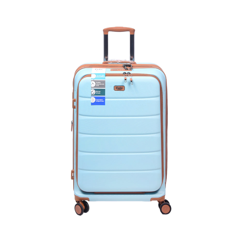 GOBY TROLLEY CASE MARS BLUE 24INCH