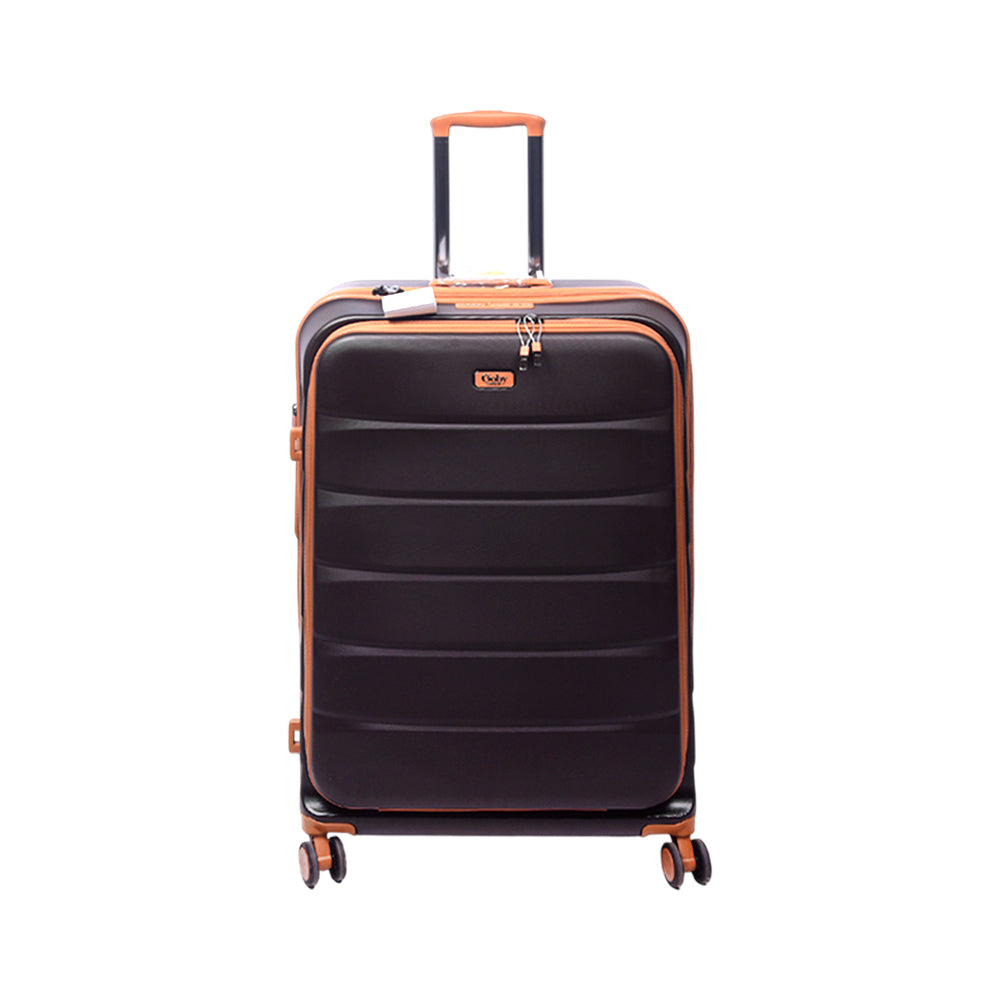 GOBY TROLLEY CASE MARS DARK BROWN 28INCH