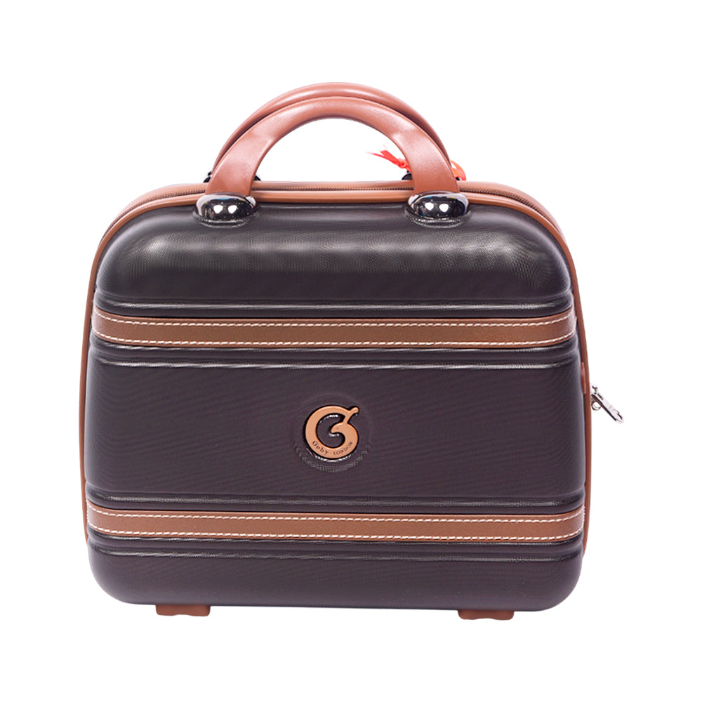 GOBY BEAUTY BOX AGATE BROWN