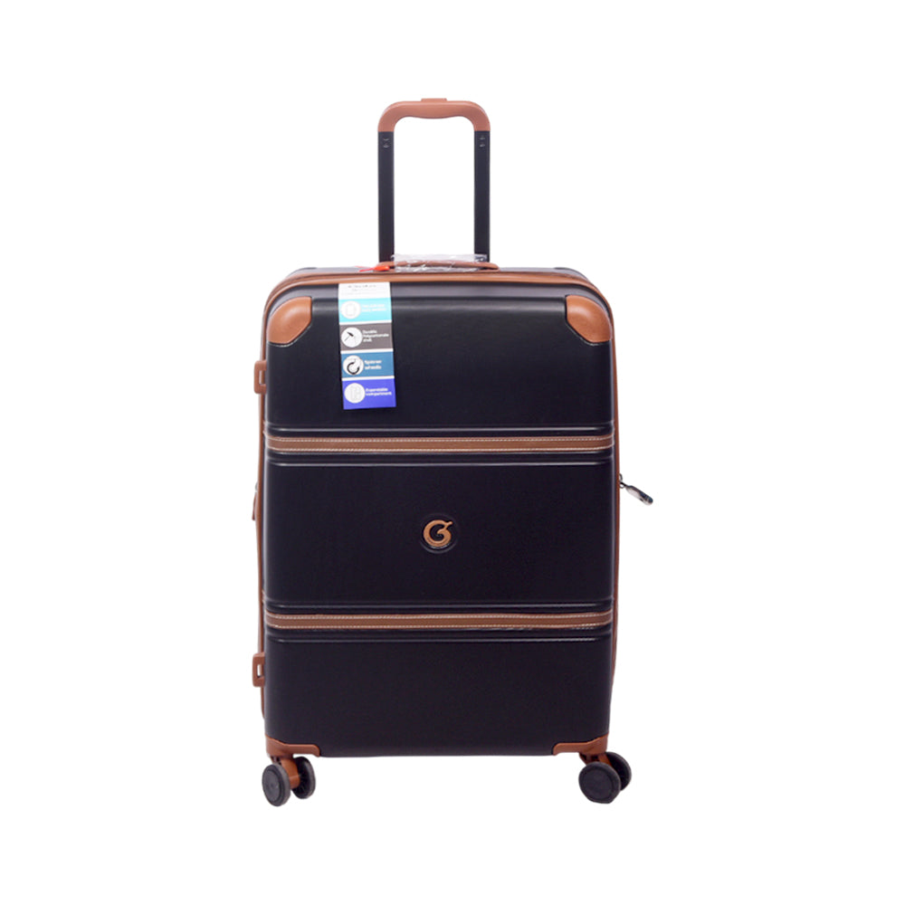 GOBY TROLLEY CASE AGATE BROWN 24INCH