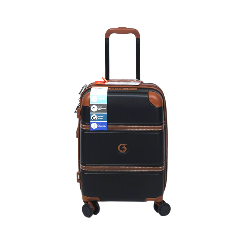 GOBY TROLLEY CASE AGATE BLACK 20INCH