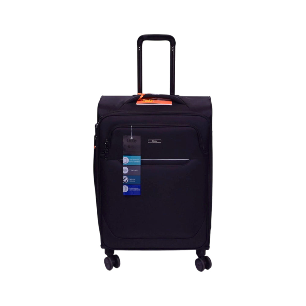 GOBY TROLLEY CASE GALAXY BLACK 24INCH