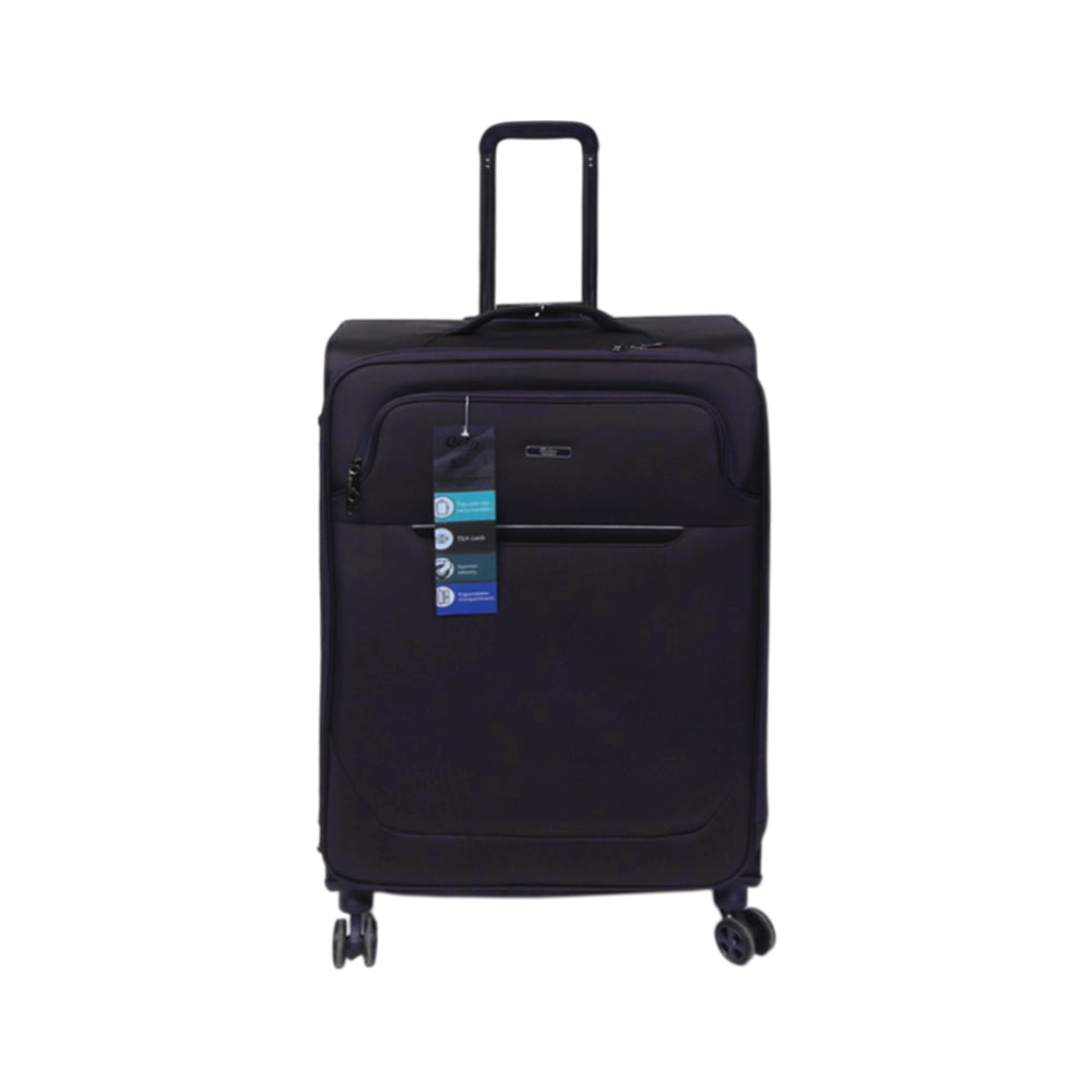 GOBY TROLLEY CASE GALAXY PURPLE 28INCH