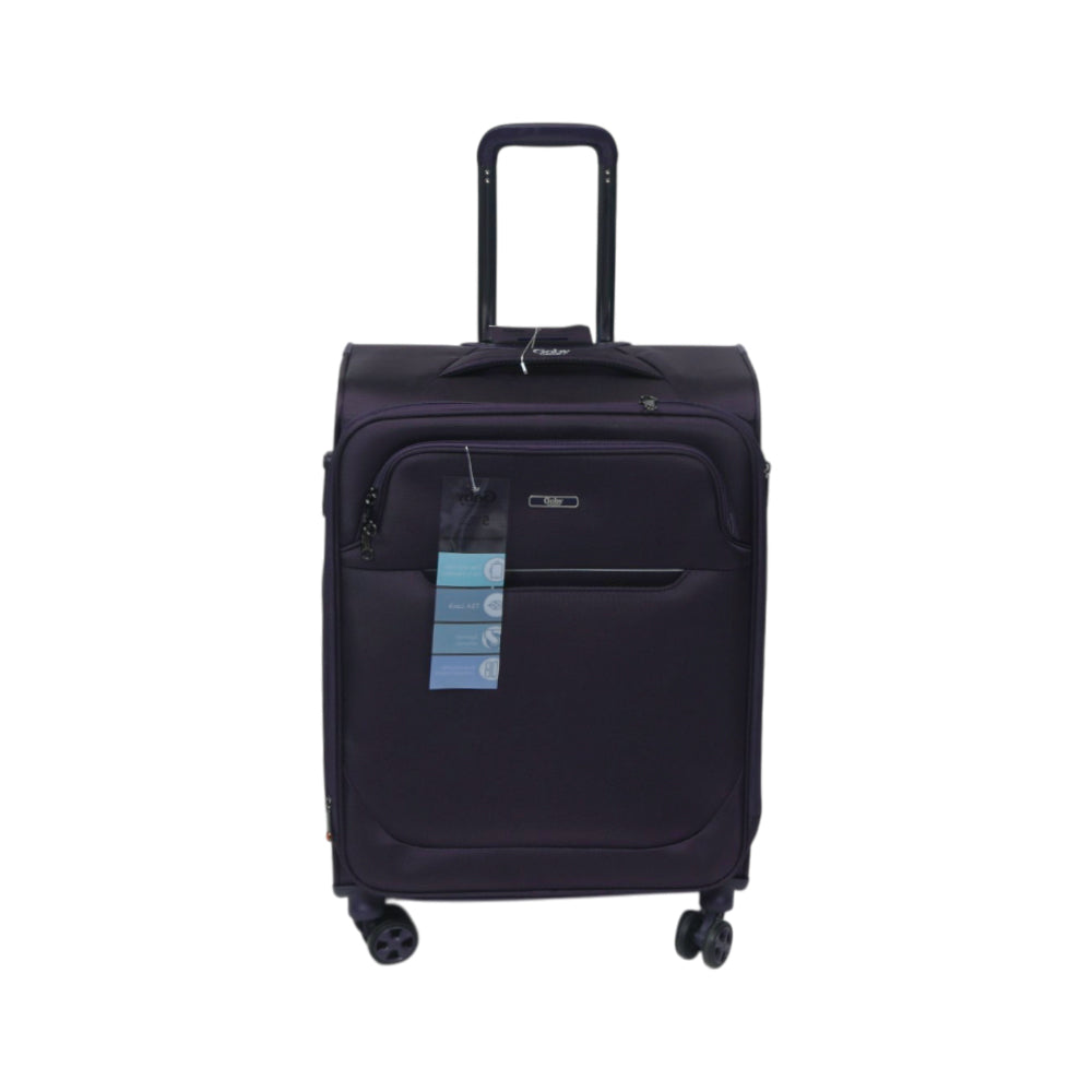 GOBY TROLLEY CASE GALAXY PURPLE 24INCH