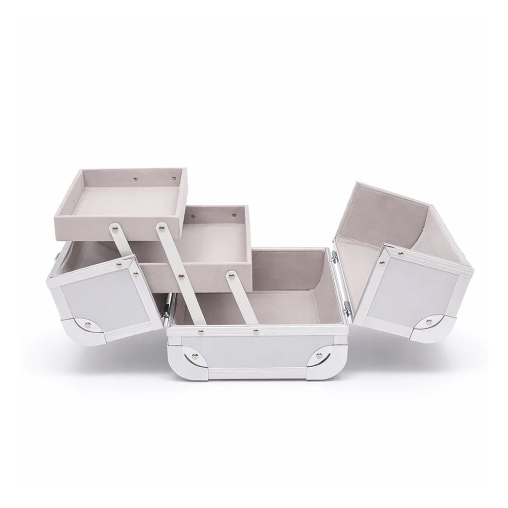 MONSCA ALUMINUM BEAUTY BOX 8INCH M23707-8