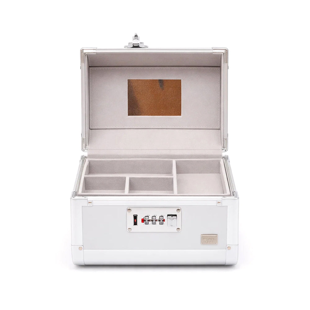 MONSCA ALUMINUM BEAUTY BOX 8INCH M23709-8