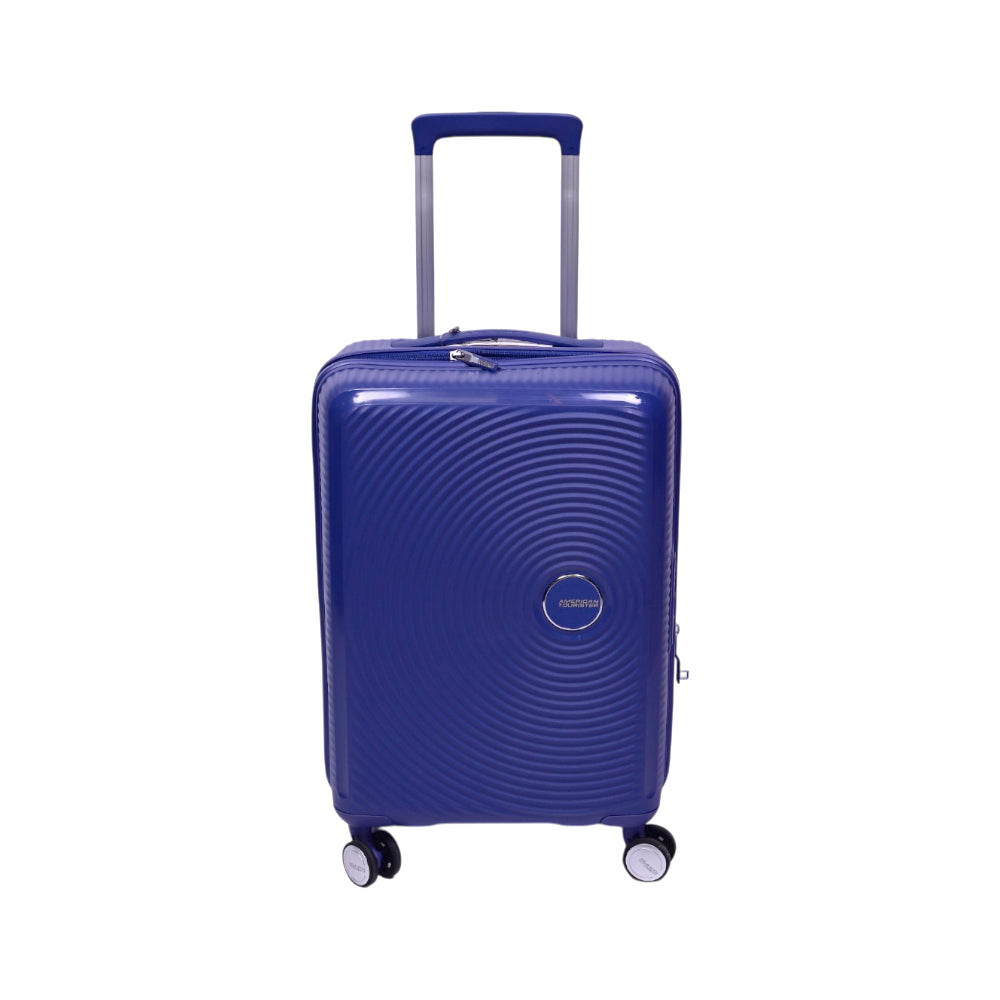 AMERICAN TOURISTER TROLLY CASE 20 INCH ULTRA MARINE CURIO