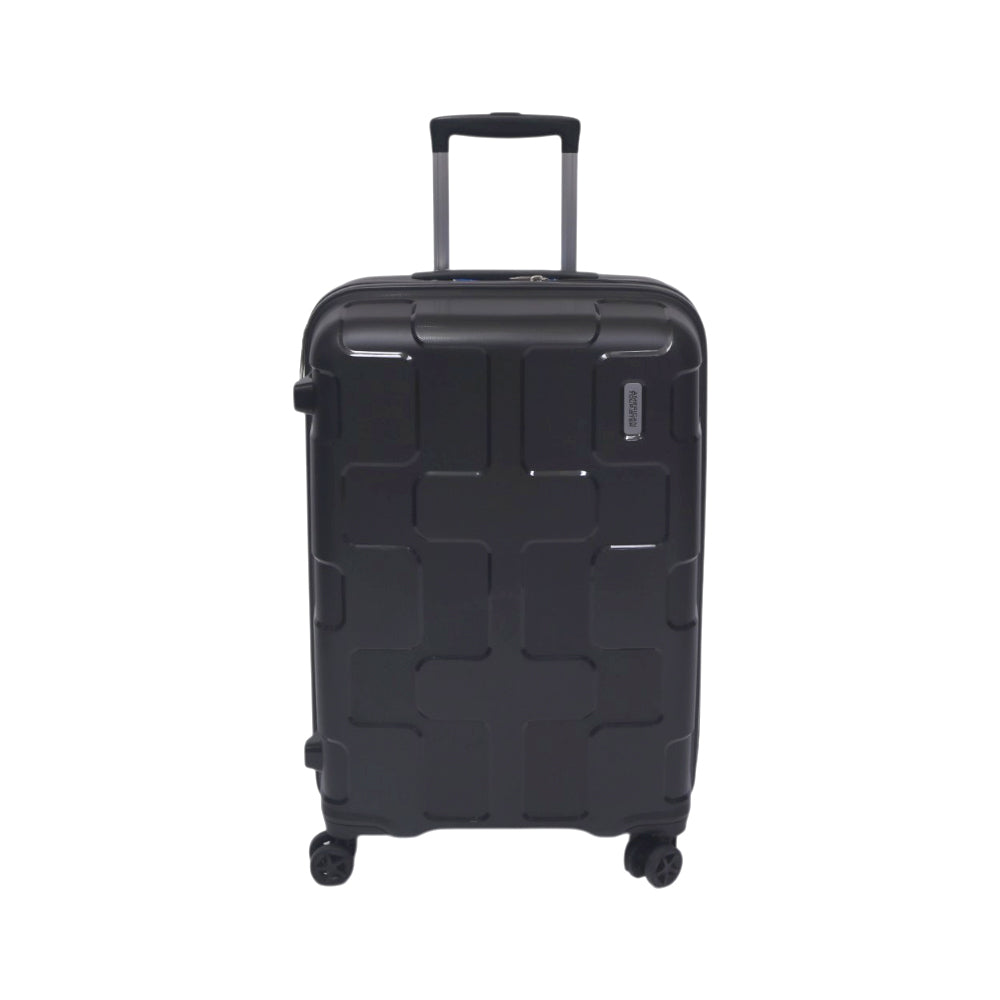 AMERICAN TOURISTER TROLLY CASE 24 INCH CHARCOL GREY RUMPLER
