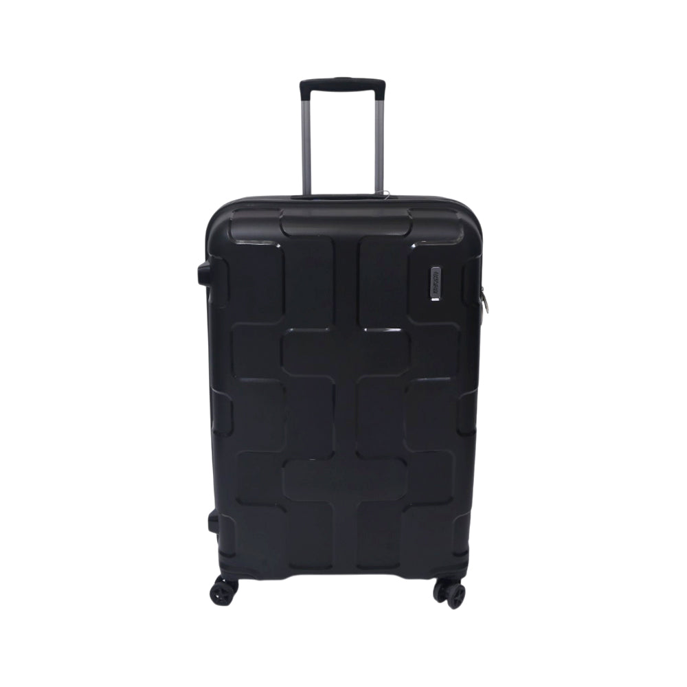 AMERICAN TOURISTER TROLLY CASE 28 INCH CHARCOL GREY RUMPLER