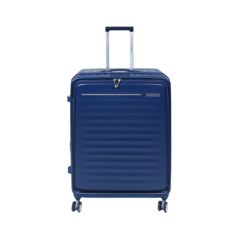 AMERICAN TOURISTER TROLLY CASE 28 INCH NAVY FRONTEC