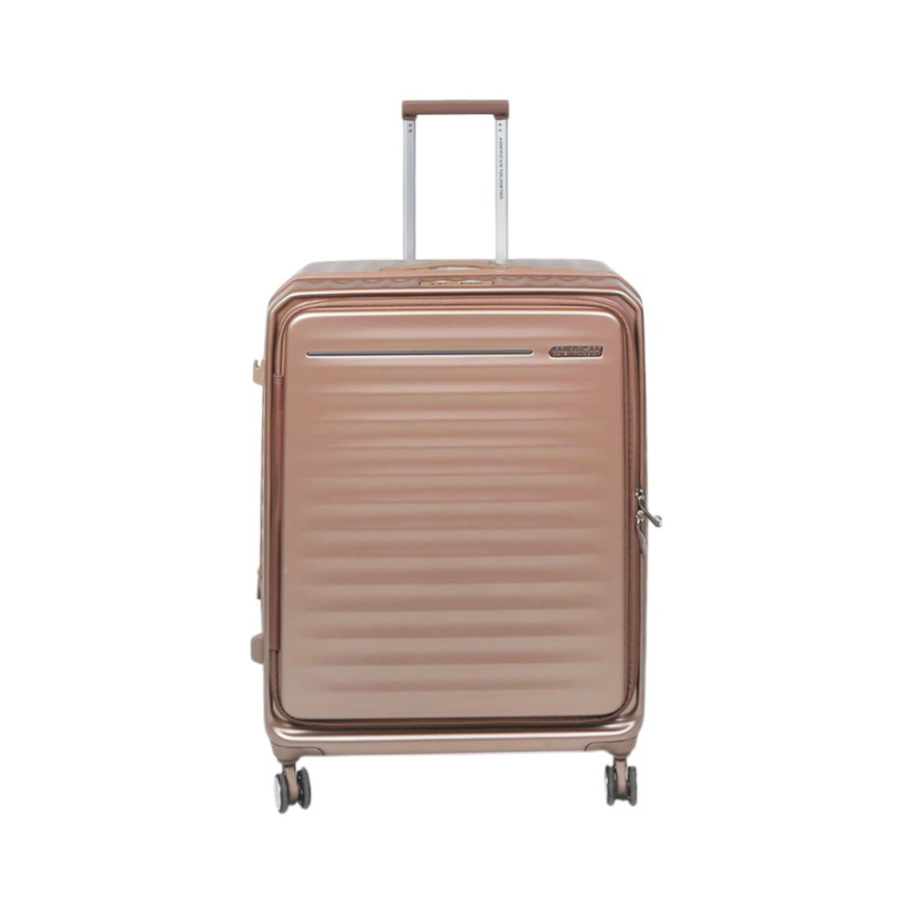 AMERICAN TOURISTER TROLLY CASE 28 INCH GOLD FRONTEC
