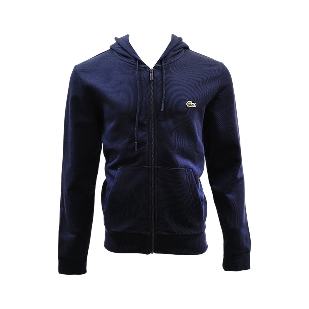 LAC MEN L/S F-ZIPPER HOODIE SH9809-166 NVY S (IRW)