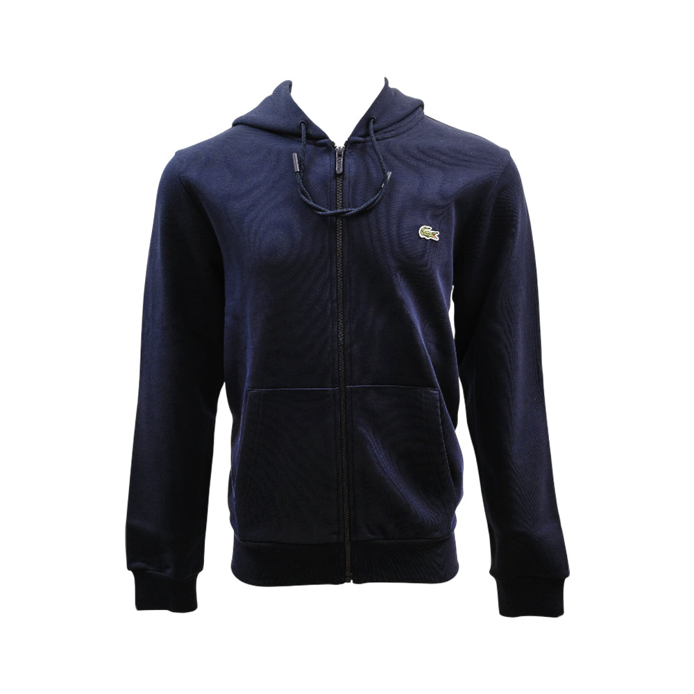 LAC MEN L/S F-ZIPPER HOODIE SH9809-166 NVY L (IRW)