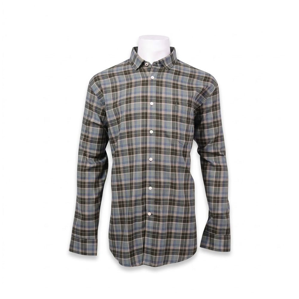 IZOD MEN L/S DRESS SHIRT 1797593 GRN XL (IR)