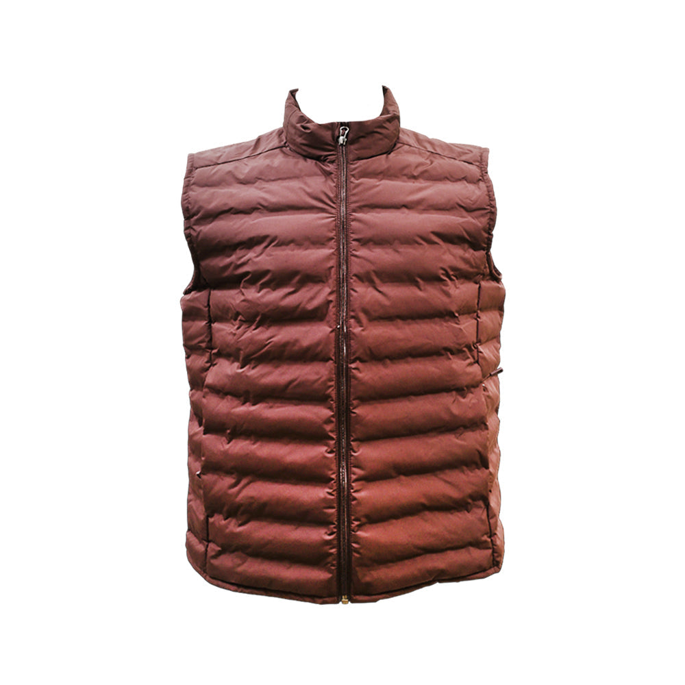 HEAT 32 MEN L/S PUFFER JACKET  T5FMRP10PRT MRN M IRW