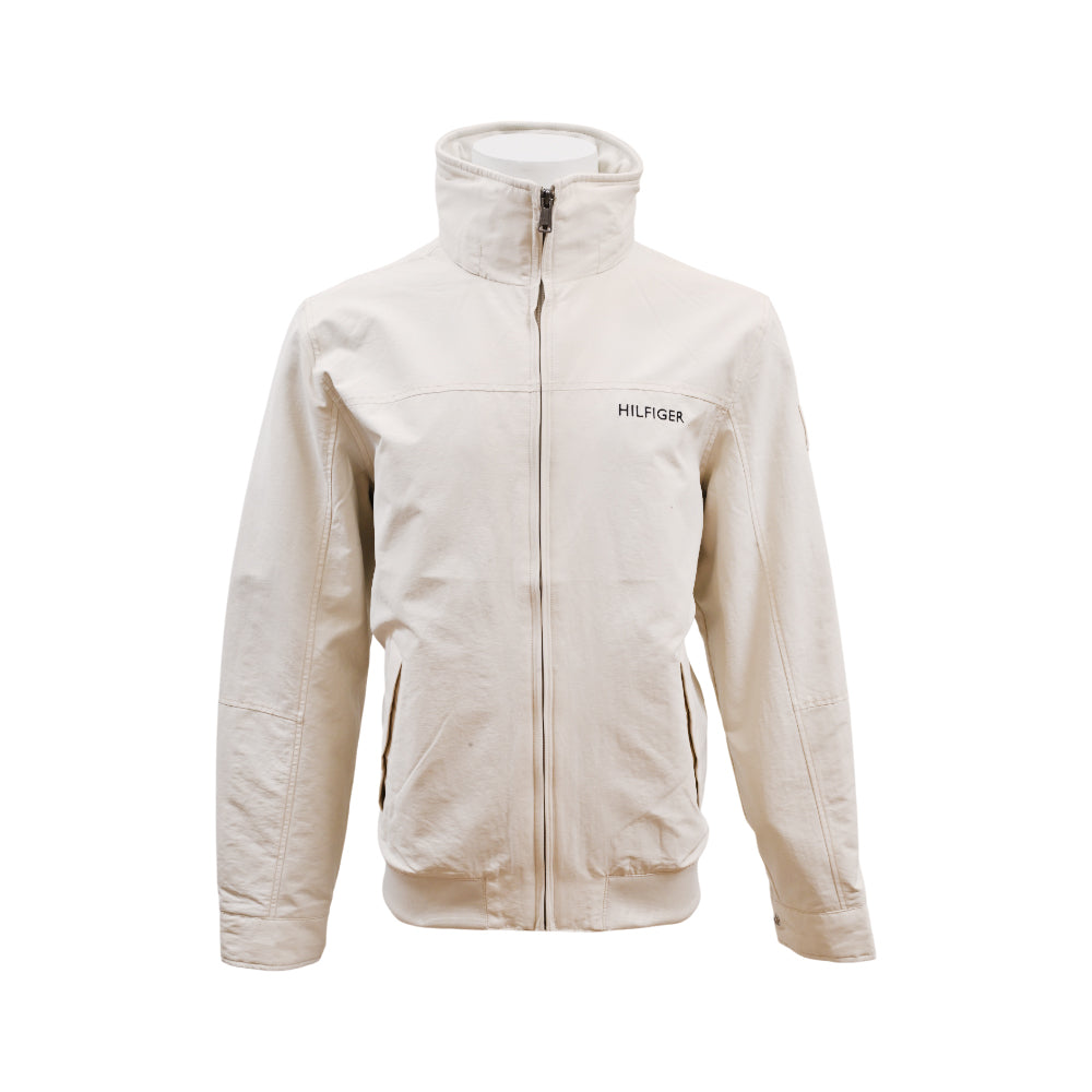 TH MEN L/S WINDBREAKER JACKET 78J 8297-101 O-WHT L (IRW)