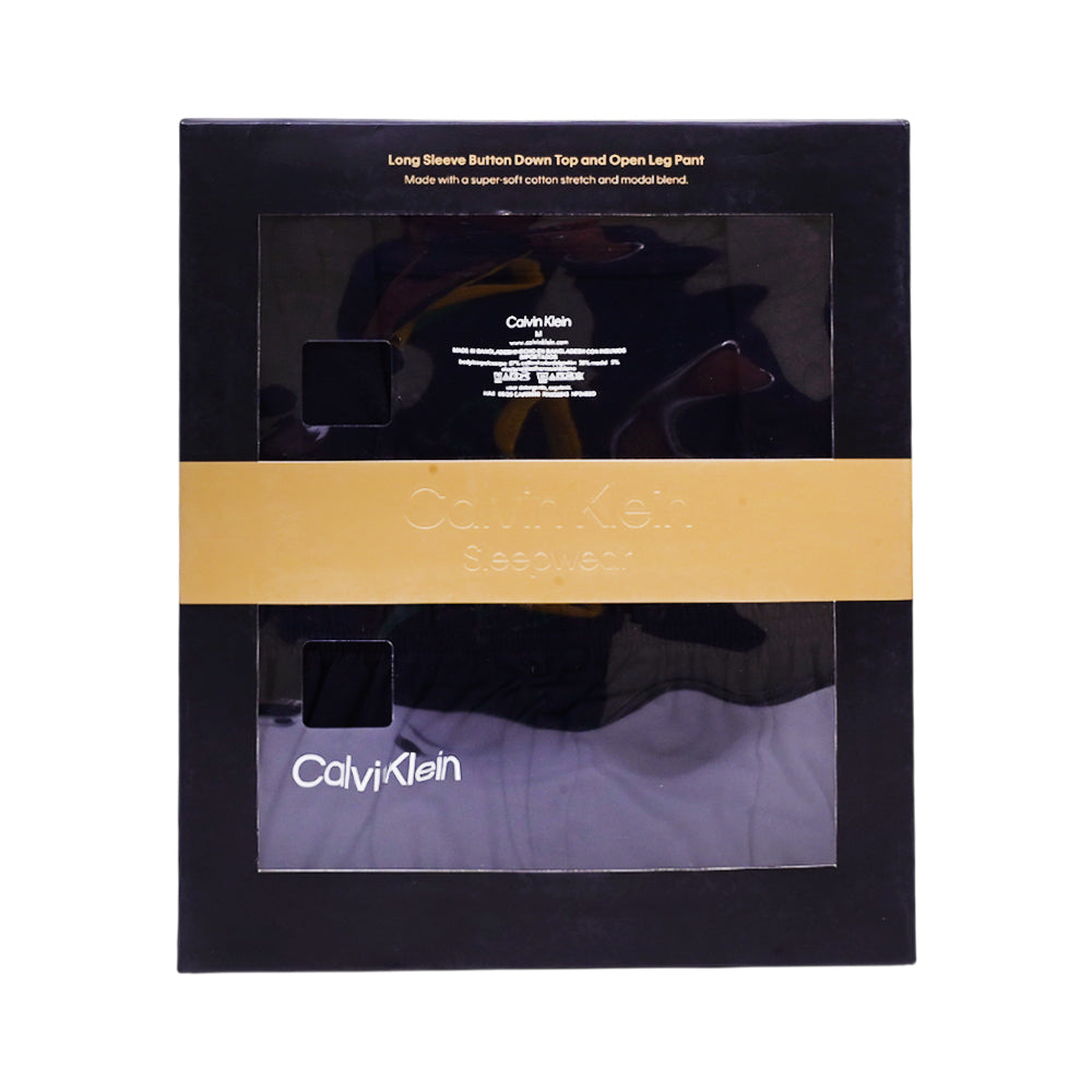 CK MEN NIGHT SUIT NP24920 BLK M(IR)