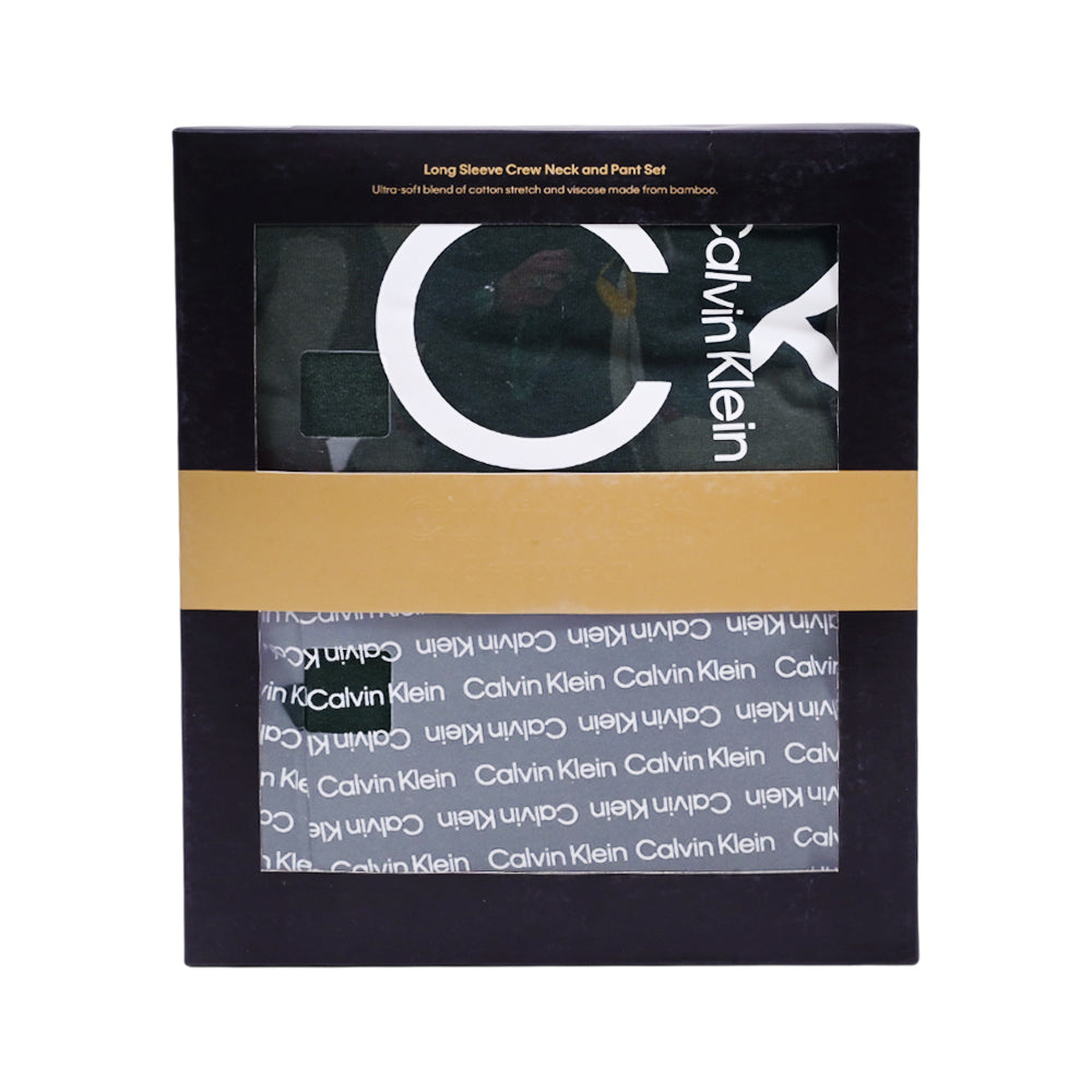 CK MEN NIGHT SUIT NP27140 GRN L (IR)