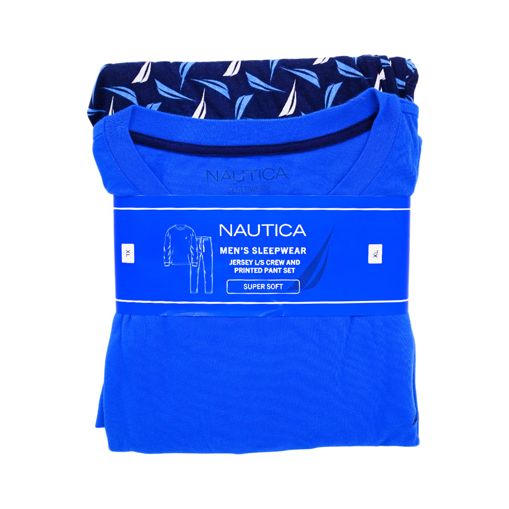 NAUTICA MEN NIGHT SUIT FKJ 501 BLU XL (IR)