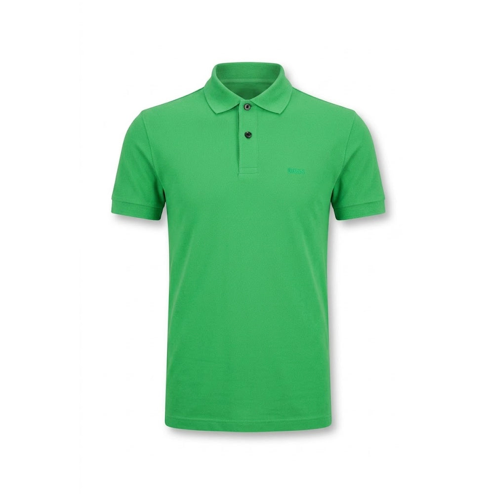 HB MEN  S/S  POLO SHIRT 50501942 GRN S (IRS)