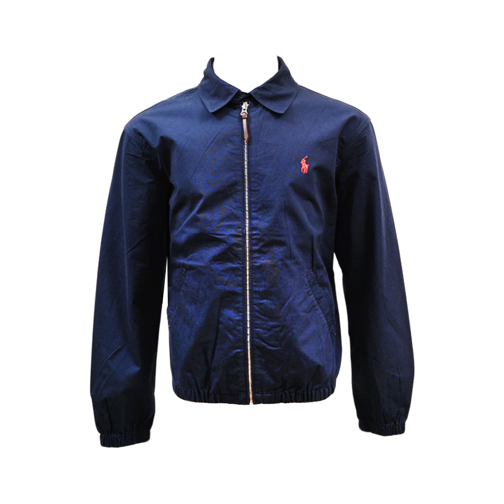 RL MEN L/S CHINO JACKET 873005 NVY M (IRW)