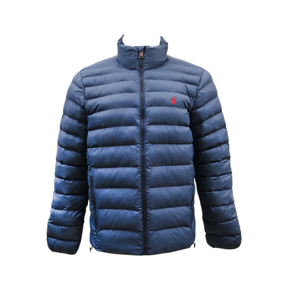 RL MEN L/S PUFFER JACKET 100001 BLU S (IRW)