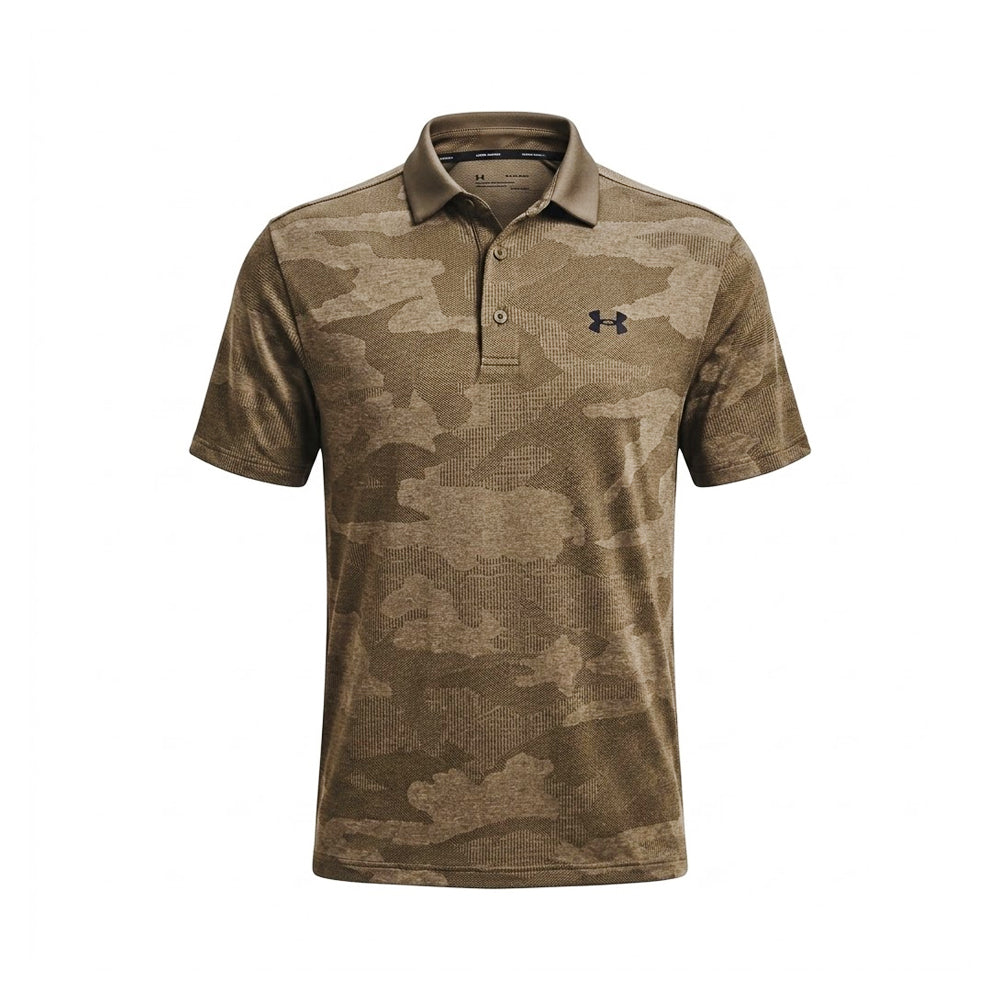UA MEN S/S POLO SHIRT 1387342 CAMO L (IRS)