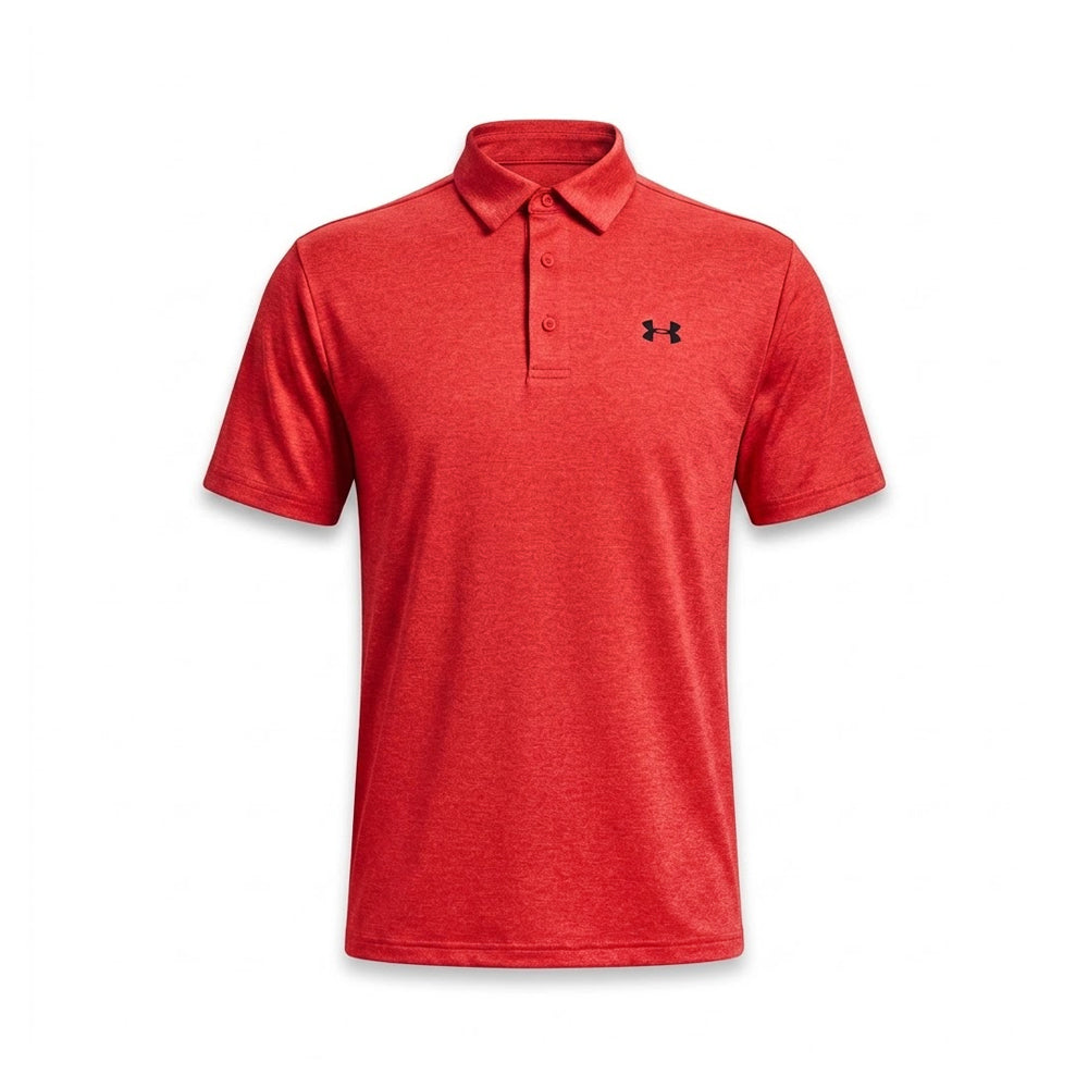 UA MEN S/S POLO SHIRT 1351131 RED M (IRS)