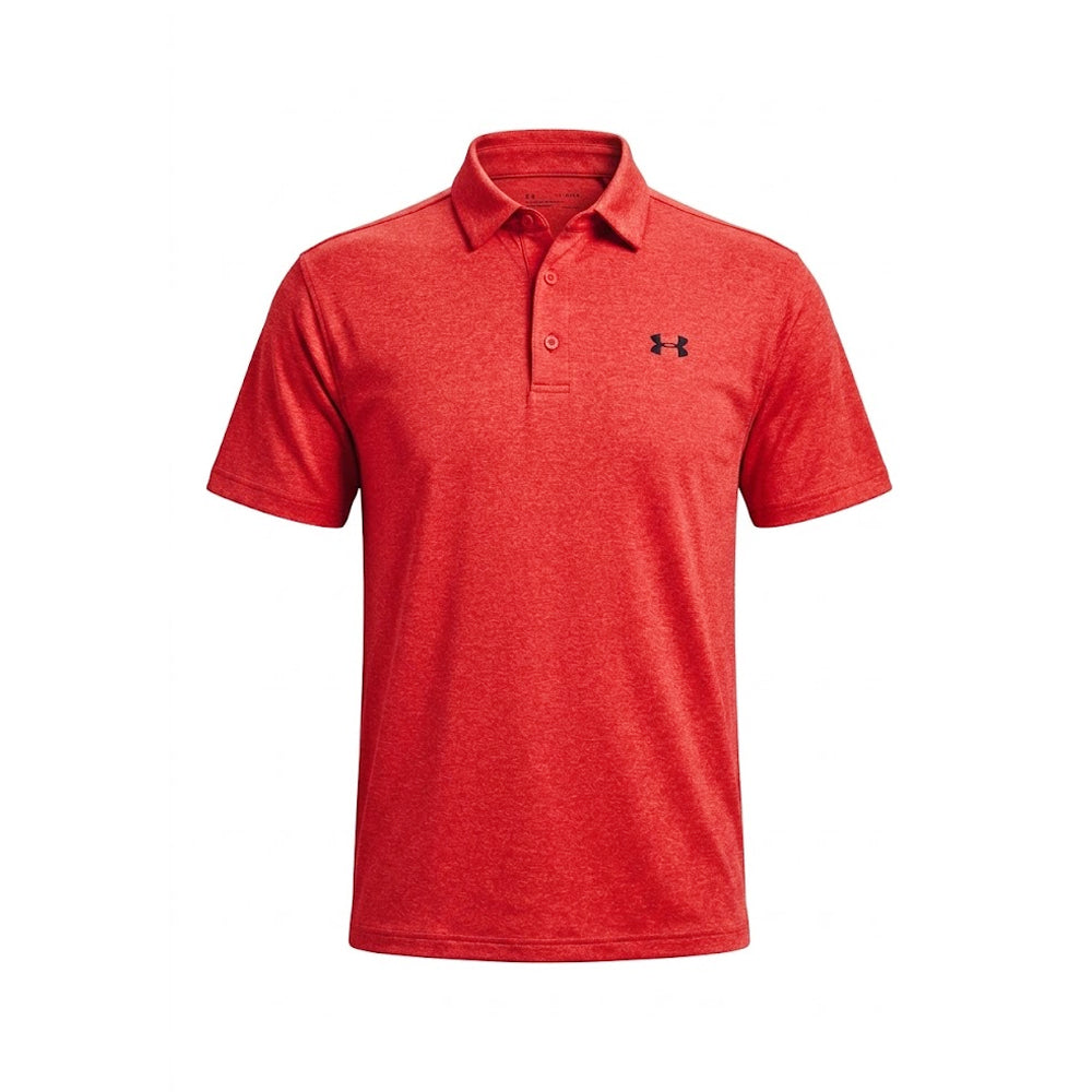 UA MEN S/S POLO SHIRT 1351131 RED L (IRS)