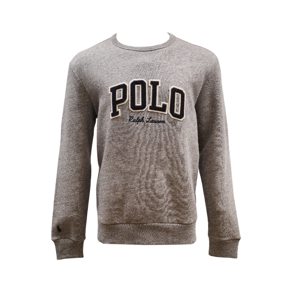 RL MEN L/S SWEAT SHIRT 153001 GRY M (IRW)