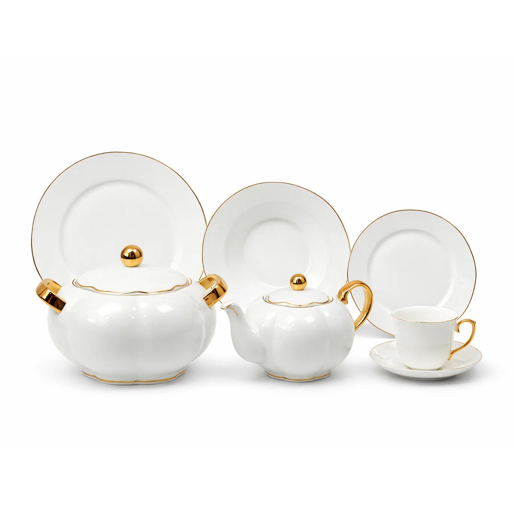 DINNER SET 61PC BONE CHINA NG-GGK AFK