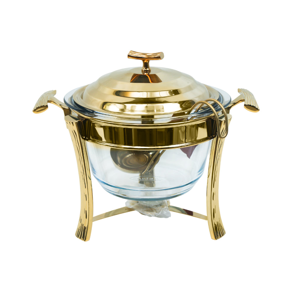 BOWL SOUP GOLDEN MAY FLOWER CR21066G