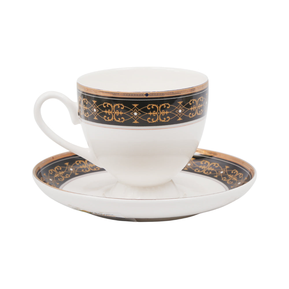 CUP & SAUCER BONE CHINA JOHN ADAMS FTL16 FT (Pack of 6)