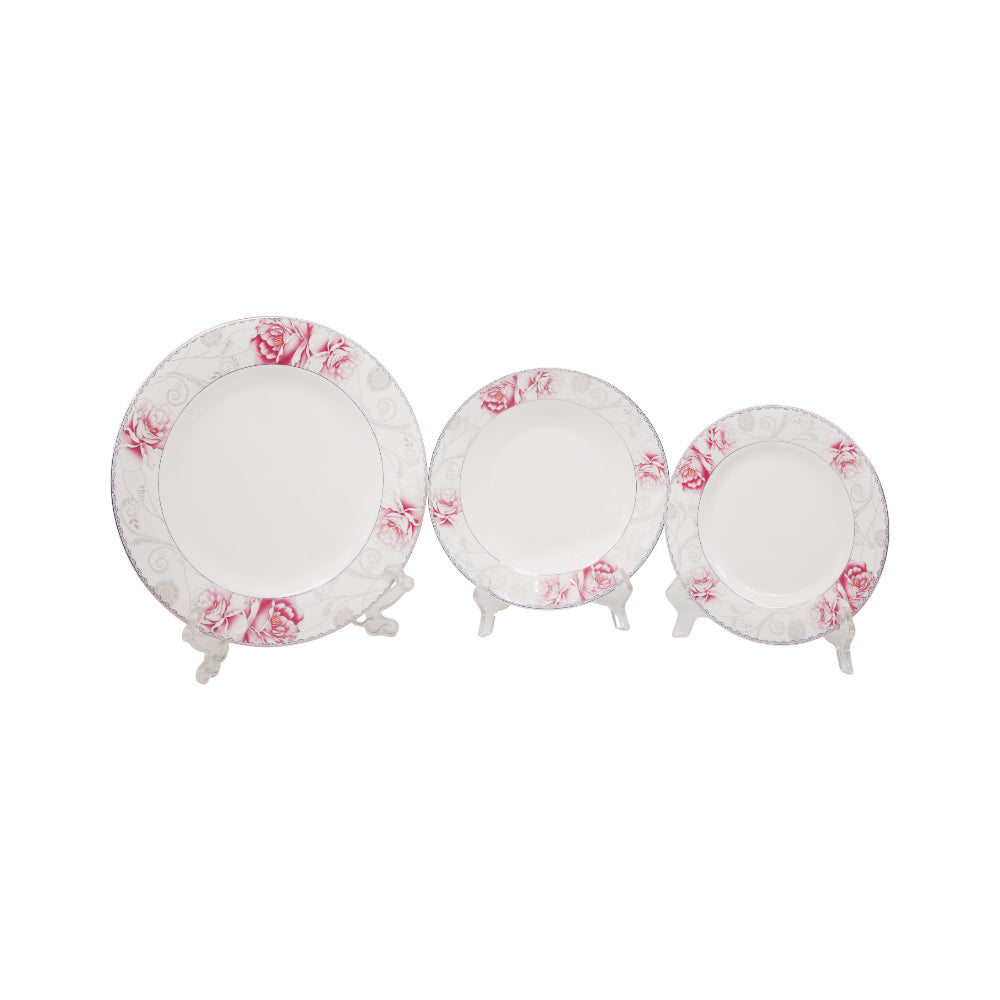 PLATE SET 18PC BONE CHINA B3 FE