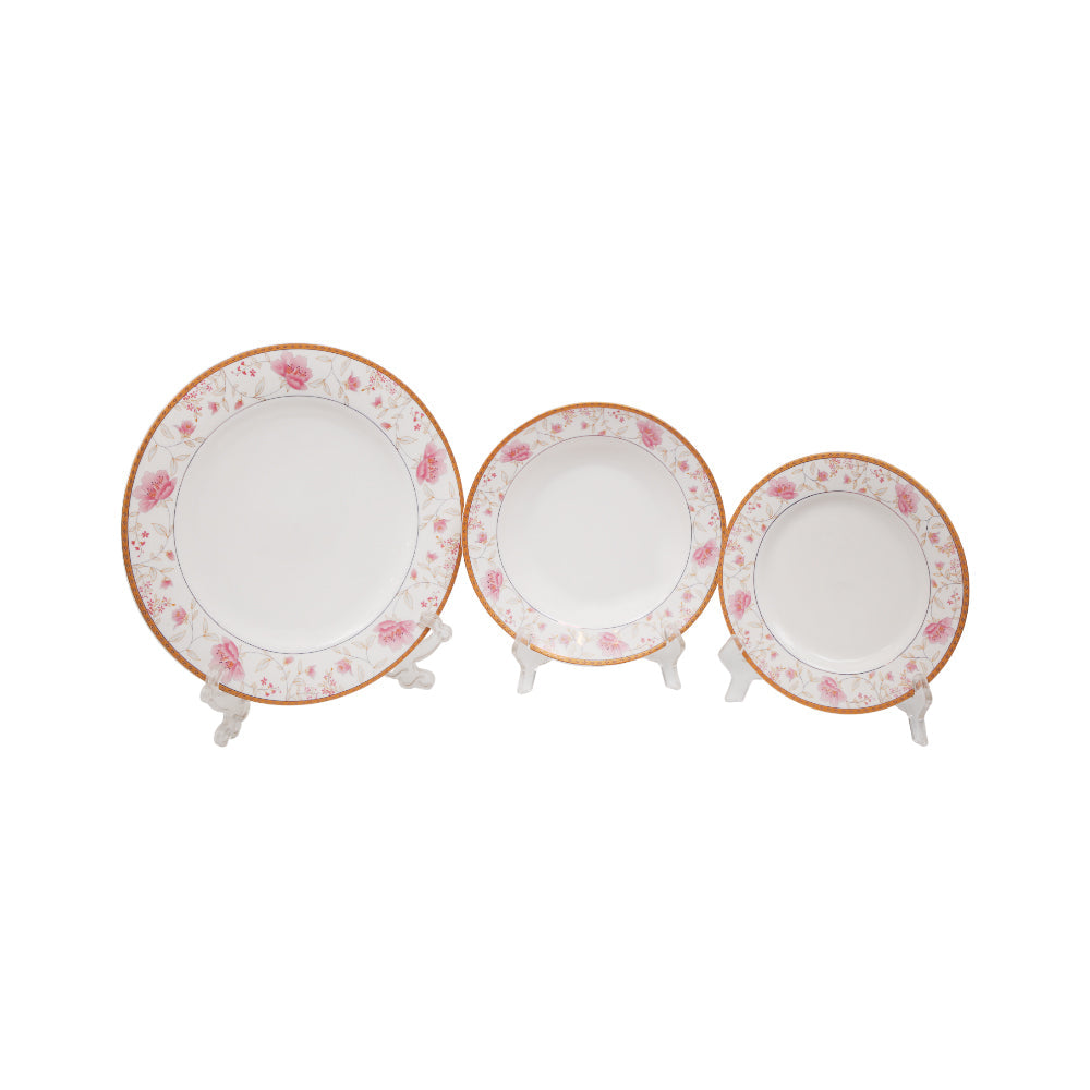 PLATE SET 18PC BONE CHINA B5 FE