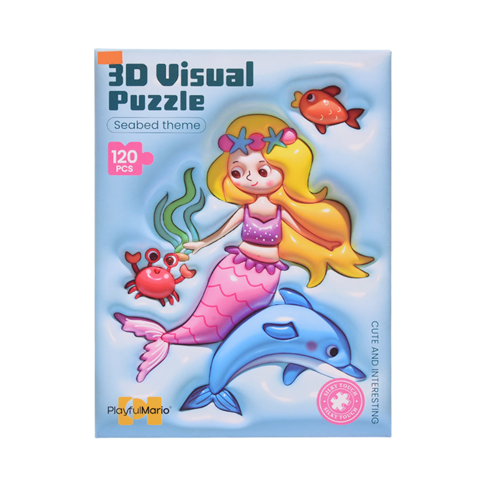 88977 3D VISUAL PUZZLE 120PC IR