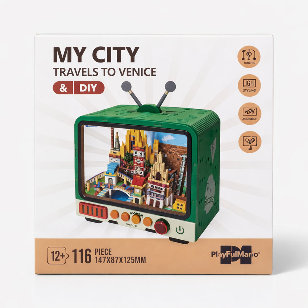 68066 DIY WOODEN PUZZLE MY CITY 116PC IR
