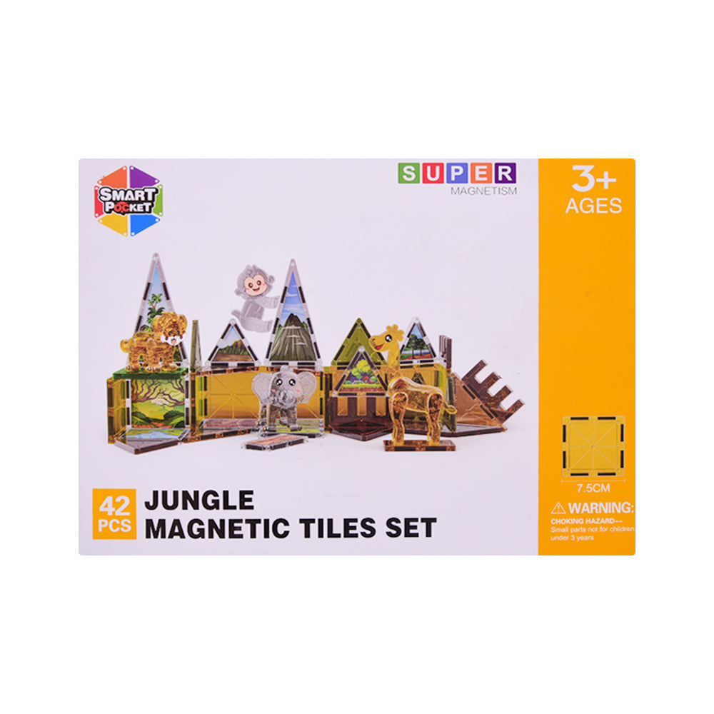 S-2006 JUNGLE MAGNETIC BLOCKS 42PC IR