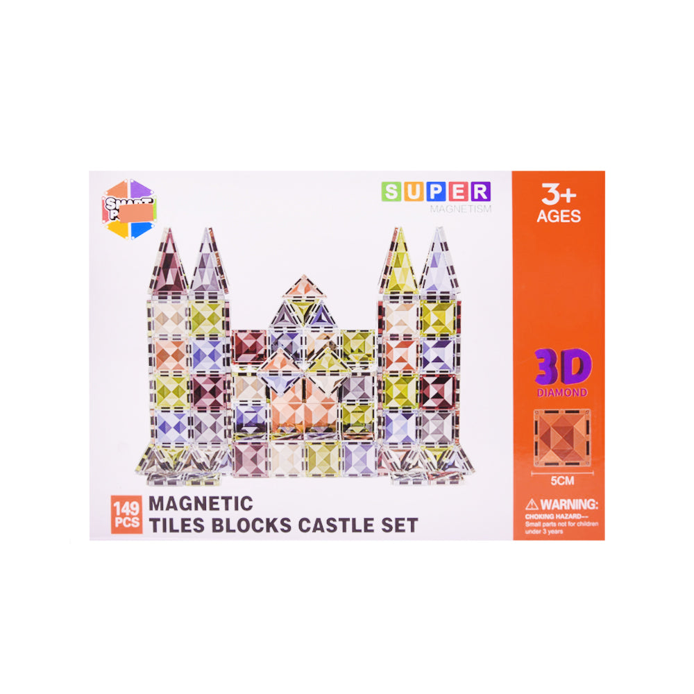 S-1045 3D MAGNETIC TILES BLOCKS 149PC IR