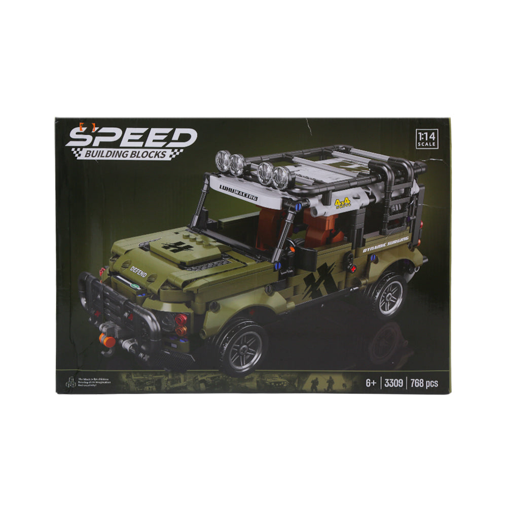 3309 SPEED JEEP BUILDING BLOCKS 768PC IR