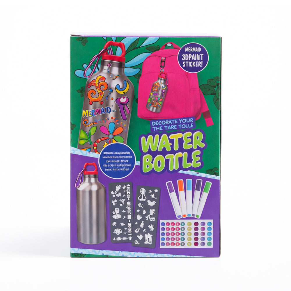 JX20431-1A WATER BOTTLE 3D PAINT STICKER IR
