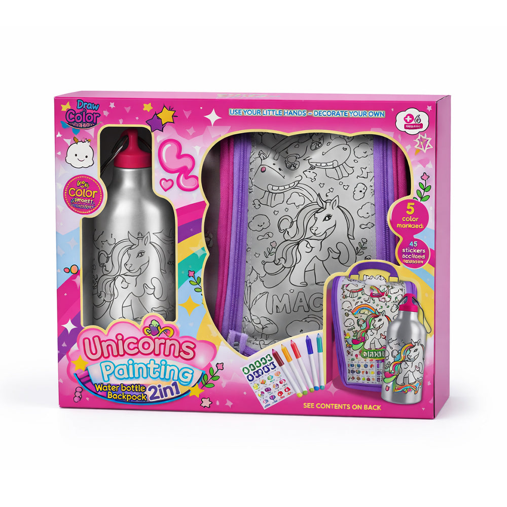 JX20428 DIY PAINTING SET UNICORN 2IN1 IR