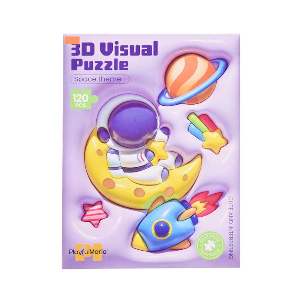 88972 3D VISUAL PUZZLE SPACE 120PC IR