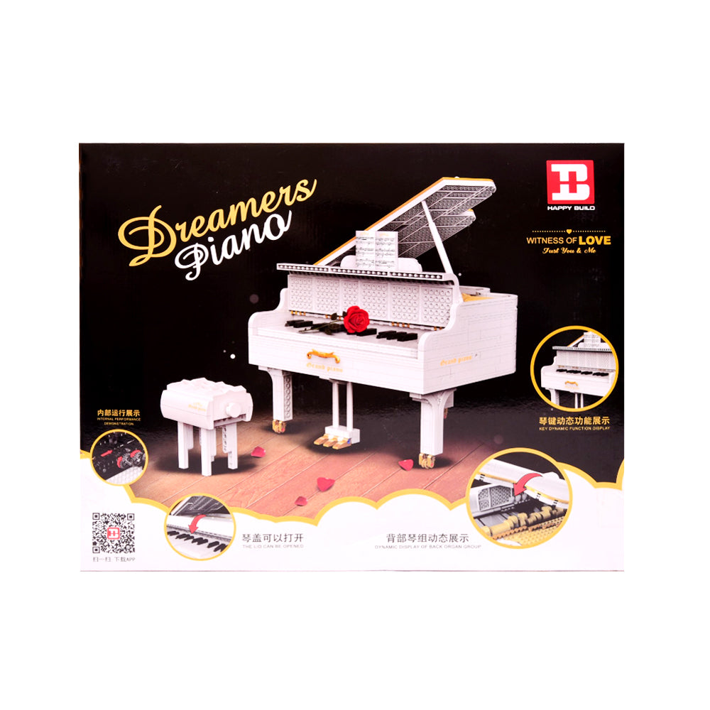 YC-21003 DREAMERS PIANO BLOCKS SET 2745PC IR