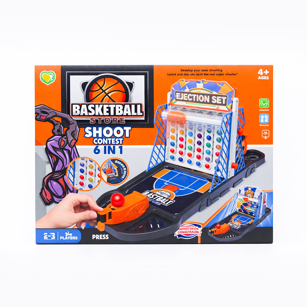 1298 BASKETBALL SHOOTING GAME 6IN1 IR