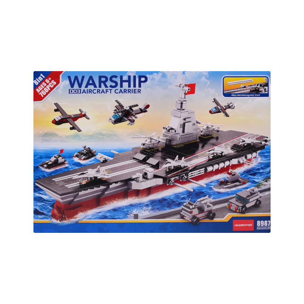 8987 WARSHIP AIRCRAFT BLOCKS SET 768PC IR