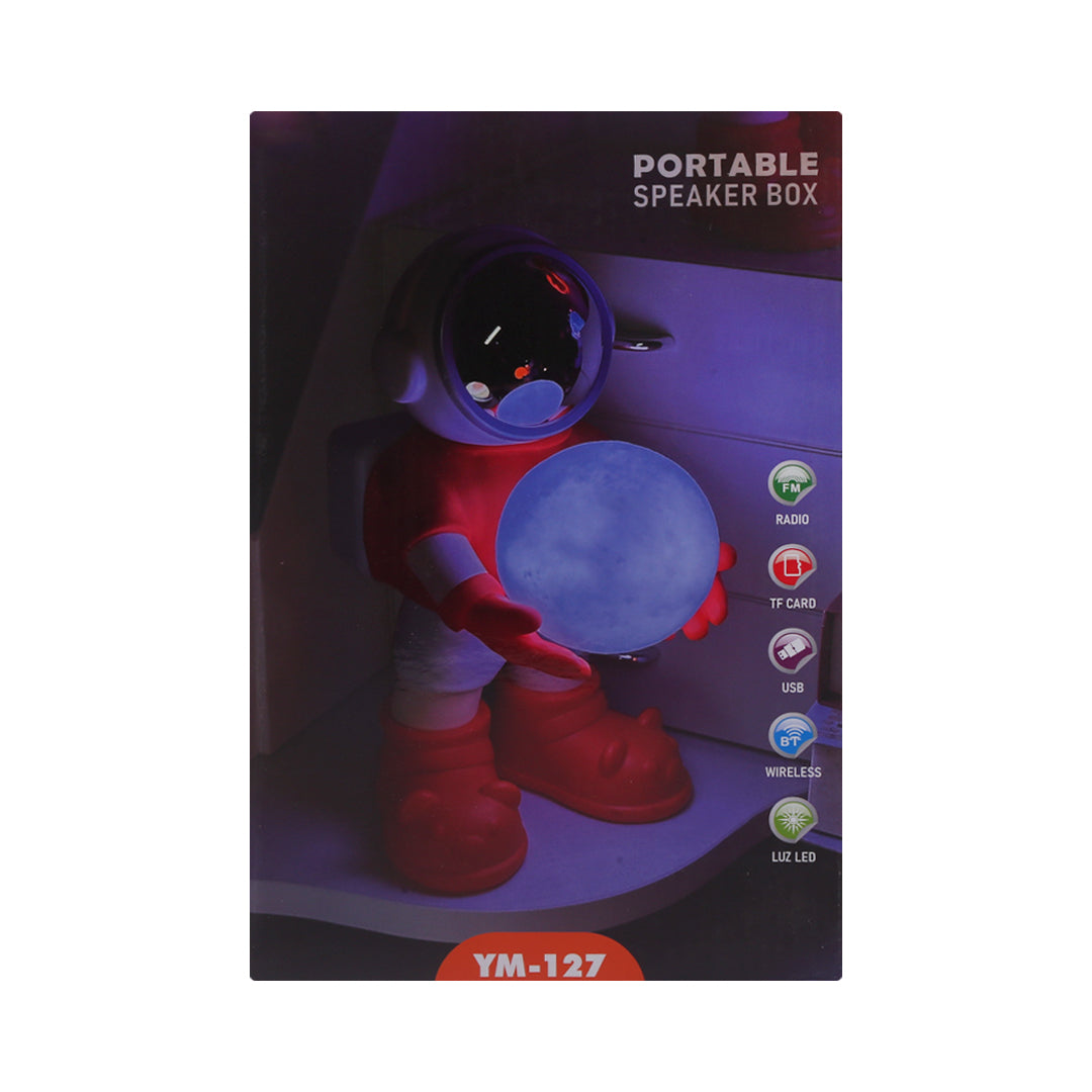 022075 PORTABLE SPEAKER ASTRONAUT IR