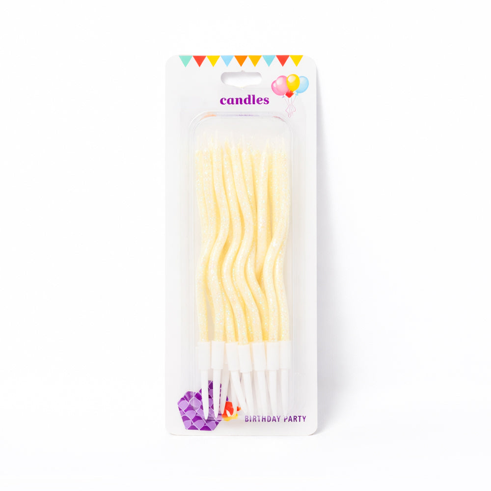 50707-59 PARTY TWISTED CANDLE GLITTER IR